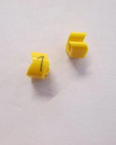Cable noticeable clip 2-4 yellow/black 1   diameter 4-10mm
